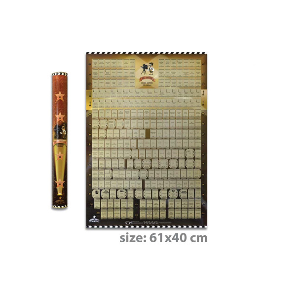 Скретч постер My gift My Poster Cinema edition 20 century UKR 550грн.