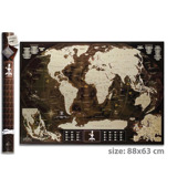 Скретч карта My gift My Map Сhocolate edition ENG 