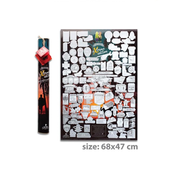 Скретч постер My gift My Poster Extreme edition UKR 550грн.