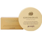 Гідрогелеві патчі для очей із золотом і равликом Petitfee Gold&Snail Hydrogel Eye Patch 60 шт