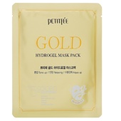 Гідрогелева маска для обличчя з золотим комплексом Petitfee +5 Gold Hydrogel Mask Pack +5 golden complex 32 г