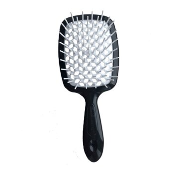 Щітка Janeke Superbrush Чорна з білим