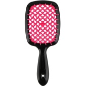 Щітка Janeke Superbrush Чорна середина фуксія
