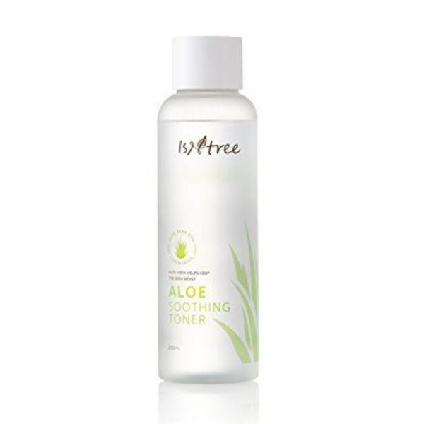 Заспокійливий тонер екстрактом алое IsNtree Aloe Soothing Toner 200мл 579грн.
