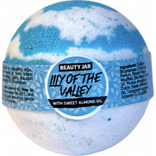 Бомбочка для ванни BeautyJar Lily of the valley 150 г 110грн.