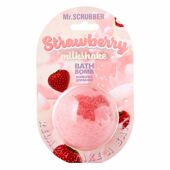 Бомбочка для ванни Mr.SCRUBBER Strawberry Milkshake 200г