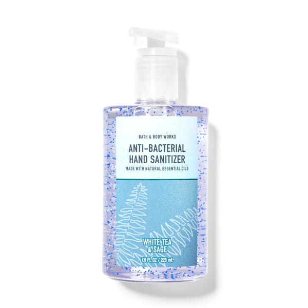 Антибактеріальний гель для рук Bath And Body Works White Tea & Sage 225 мл 260грн.