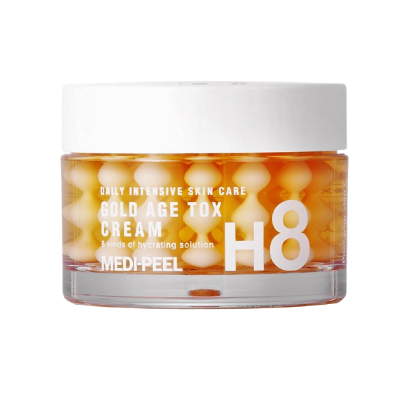 Антивіковий капсульний крем з екстрактом золотого шовкопряду Medi-Peel Gold Age Tox Cream 50 г 685грн.