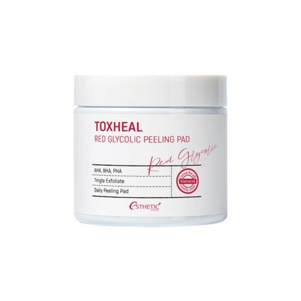 Очищувальні пілінг-диски Esthetic House Toxheal Red Glycolic Peeling Pad 100 шт 445грн.