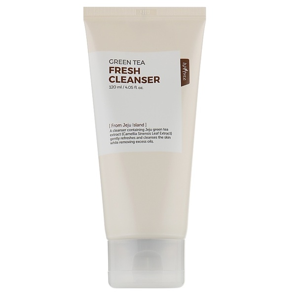 Пінка для вмивання на основі зеленого чаю Isntree Green Tea Fresh Cleanser 120 мл 525грн.