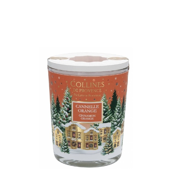 Ароматична свічка Collines de Provence Апельсин-кориця 180 г 998грн.