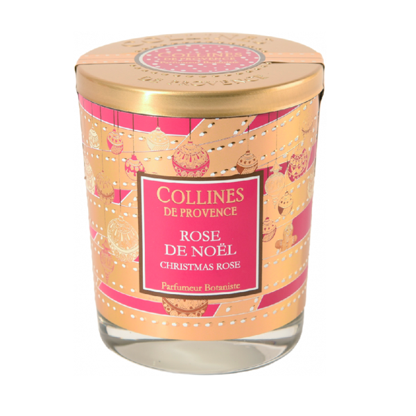 Ароматична свічка Collines de Provence Різдвяна троянда 180 г 850грн.