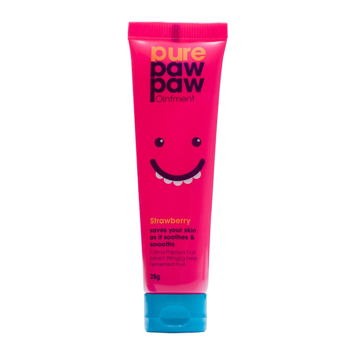 Відновлюючий бальзам для губ з ароматорр полуниці Pure Paw Paw Ointment Strawberry 25 г