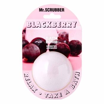 Бомбочка для ванни Mr.Scrubber Blackberry 200 г