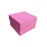 Коробка 180*180*120 мм рожева