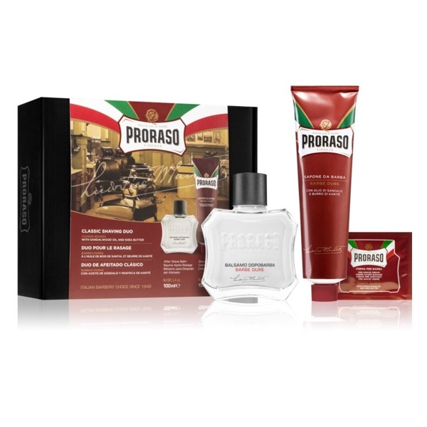 Набір для гоління Proraso Сандалове дерево і олія Ши 100*150 мл 650грн.
