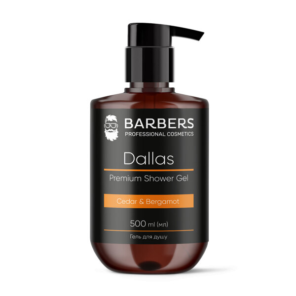 Гель для душу Barbers Dallas 500 мл 328грн.